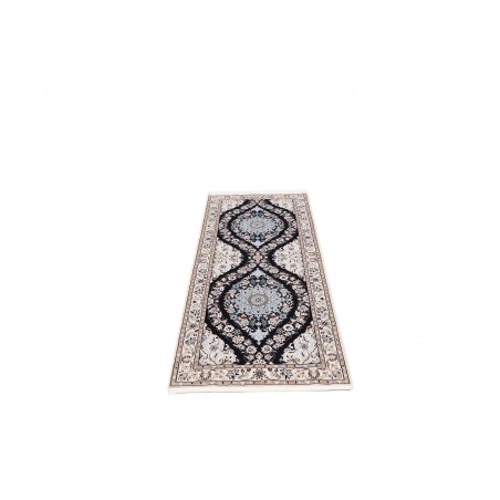 Tappeto Nain 6La Persia beige grigio 73x175