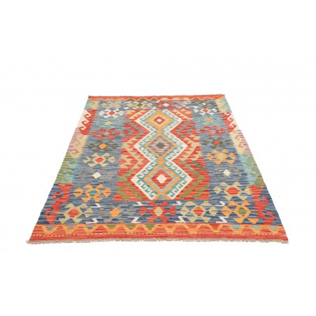 Tappeto Kilim Afghanistan marrone 127x182