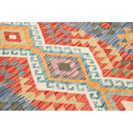 Tappeto Kilim Afghanistan marrone 127x182