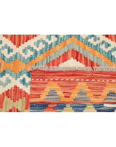 Tappeto Kilim Afghanistan marrone 127x182