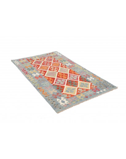 Tappeto Kilim Afghanistan beige marrone 116x184