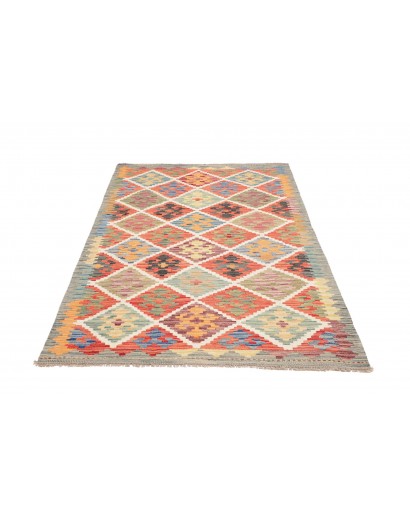 Tappeto Kilim Afghanistan marrone 125x180