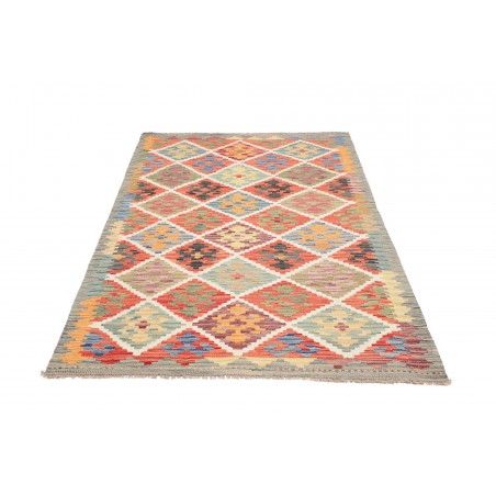 Tappeto Kilim Afghanistan marrone 125x180
