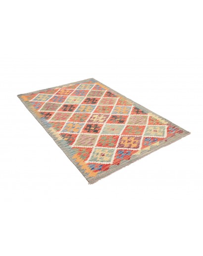 Tappeto Kilim Afghanistan marrone 125x180