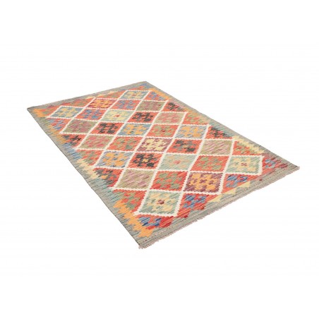 Tappeto Kilim Afghanistan marrone 125x180