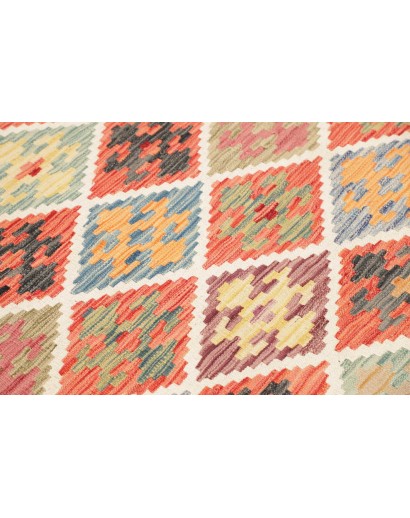 Tappeto Kilim Afghanistan marrone 125x180