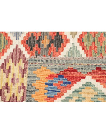 Tappeto Kilim Afghanistan marrone 125x180