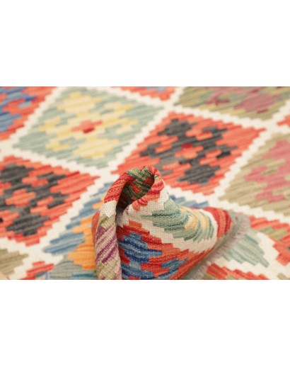 Tappeto Kilim Afghanistan marrone 125x180