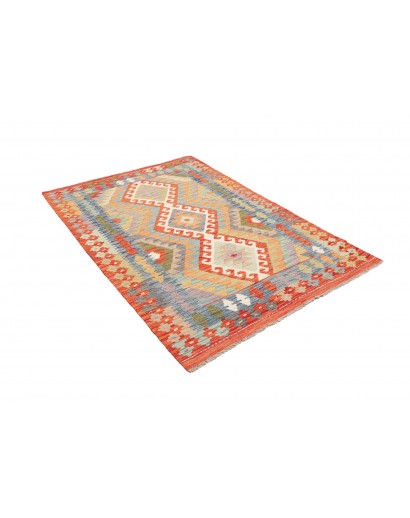 Tappeto Kilim Afghanistan marrone 123x173