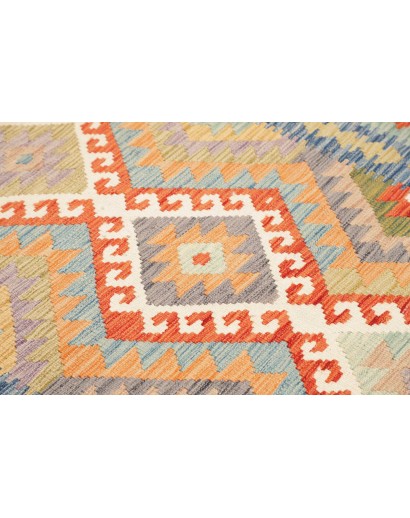 Tappeto Kilim Afghanistan marrone 123x173