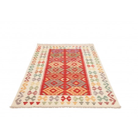 Tappeto Kilim Afghanistan giallo marrone 120x174