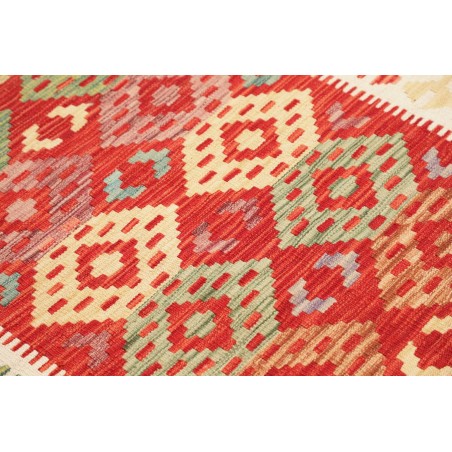 Tappeto Kilim Afghanistan giallo marrone 120x174