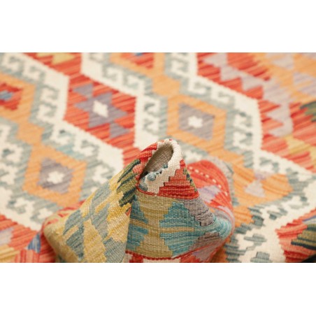 Tappeto Kilim Afghanistan marrone 124x183