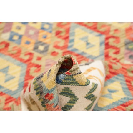 Tappeto Kilim Afghanistan giallo 127x178