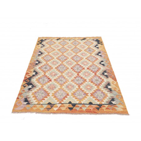 Tappeto Kilim Afghanistan beige marrone 114x176