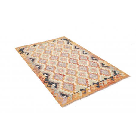 Tappeto Kilim Afghanistan beige marrone 114x176