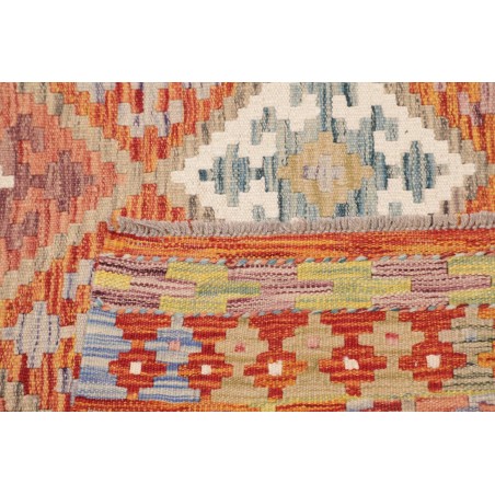 Tappeto Kilim Afghanistan marrone 122x208