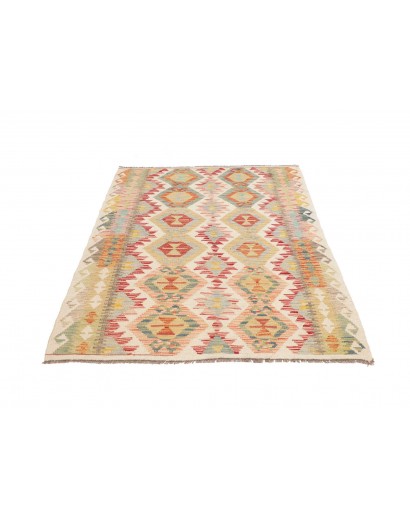 Tappeto Kilim Afghanistan marrone 123x172