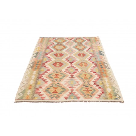Tappeto Kilim Afghanistan marrone 123x172