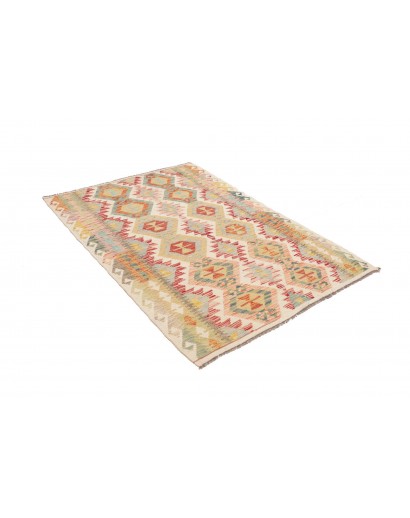 Tappeto Kilim Afghanistan marrone 123x172