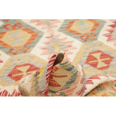 Tappeto Kilim Afghanistan marrone 123x172