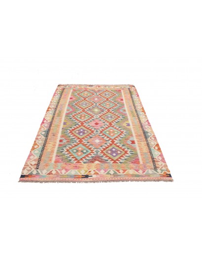 Tappeto Kilim Afghanistan marrone grigio 120x190