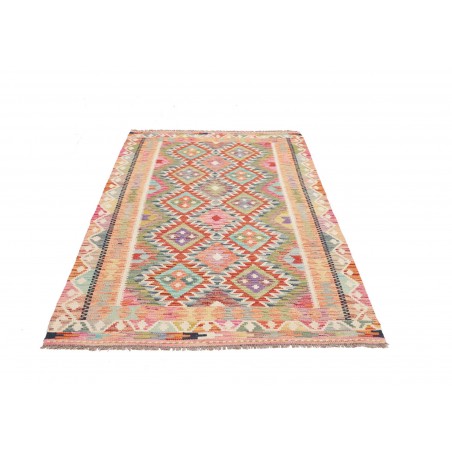 Tappeto Kilim Afghanistan marrone grigio 120x190
