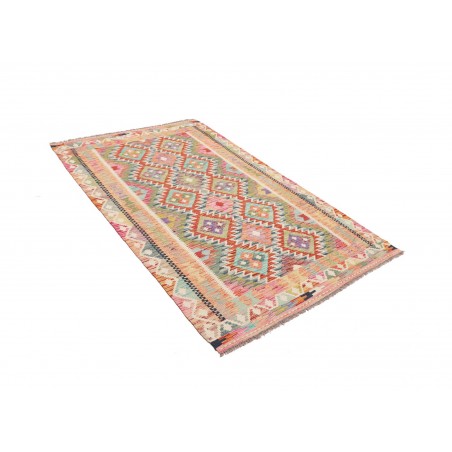 Tappeto Kilim Afghanistan marrone grigio 120x190