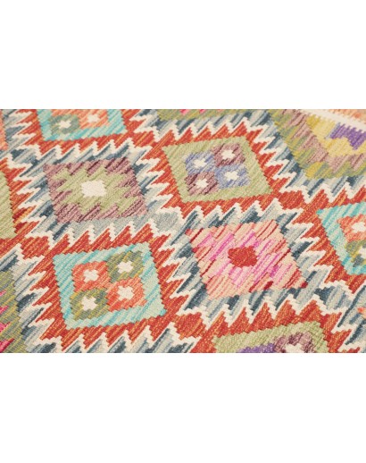 Tappeto Kilim Afghanistan marrone grigio 120x190