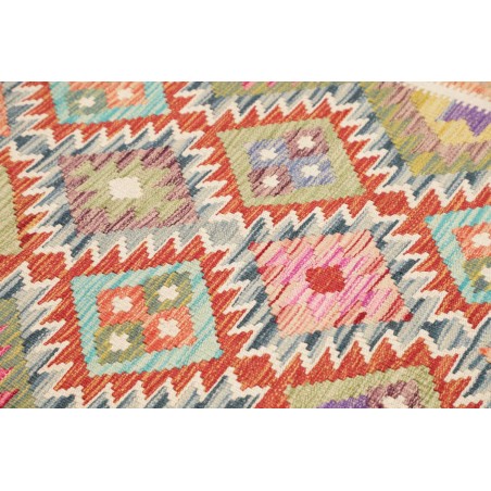 Tappeto Kilim Afghanistan marrone grigio 120x190