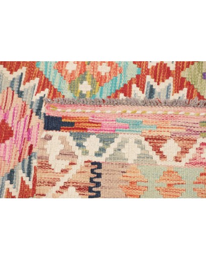 Tappeto Kilim Afghanistan marrone grigio 120x190