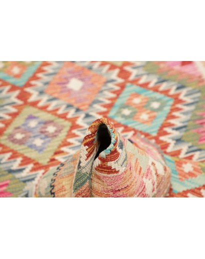 Tappeto Kilim Afghanistan marrone grigio 120x190