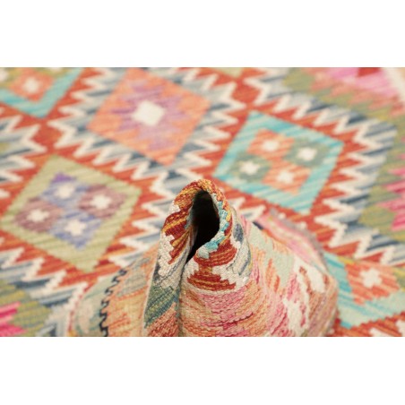 Tappeto Kilim Afghanistan marrone grigio 120x190