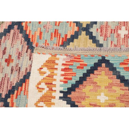 Tappeto Kilim Afghanistan marrone grigio 127x185