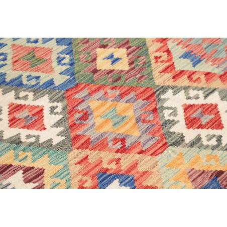 Tappeto Kilim Afghanistan marrone 125x172