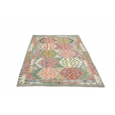 Tappeto Kilim Afghanistan marrone 128x181
