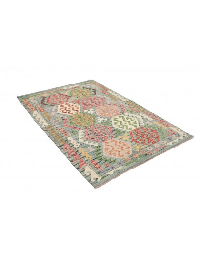 Tappeto Kilim Afghanistan marrone 128x181