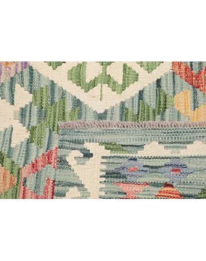 Tappeto Kilim Afghanistan marrone 128x181