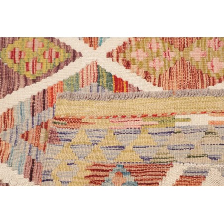 Tappeto Kilim Afghanistan marrone 124x204