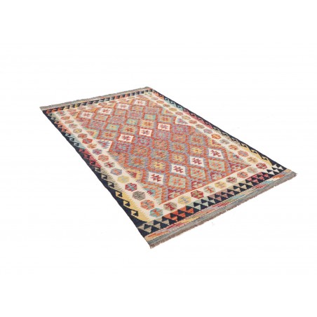 Tappeto Kilim Afghanistan marrone 127x192
