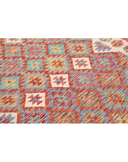 Tappeto Kilim Afghanistan marrone 127x192