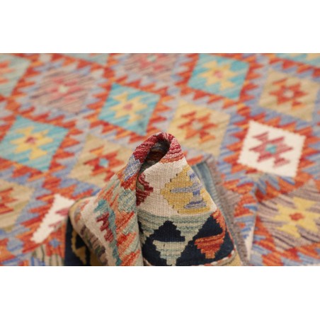 Tappeto Kilim Afghanistan marrone 127x192