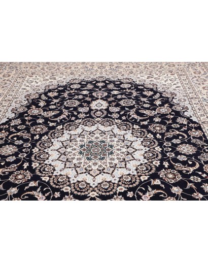 Tappeto Nain 6La Persia blu 256x369