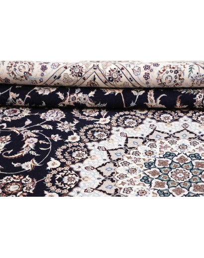 Tappeto Nain 6La Persia blu 256x369