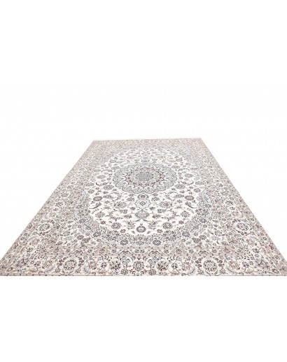 Tappeto Nain 6La Persia bianco 256x369