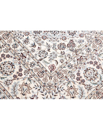 Tappeto Nain 6La Persia bianco 256x369