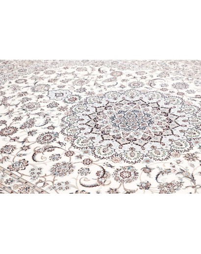 Tappeto Nain 6La Persia bianco 256x369