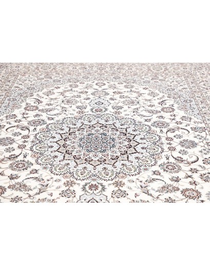 Tappeto Nain 6La Persia bianco 256x369