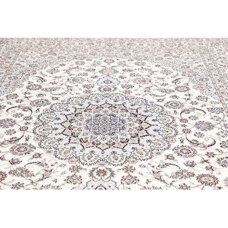 Tappeto Nain 6La Persia bianco 256x369