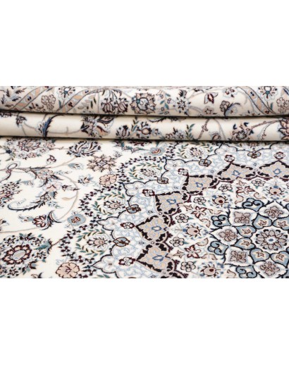 Tappeto Nain 6La Persia bianco 256x369